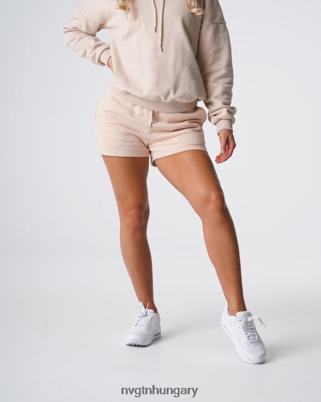 nők életmód B8T0BH740 NVGTN bézs nélkülözhetetlen nappali rövidnadrág