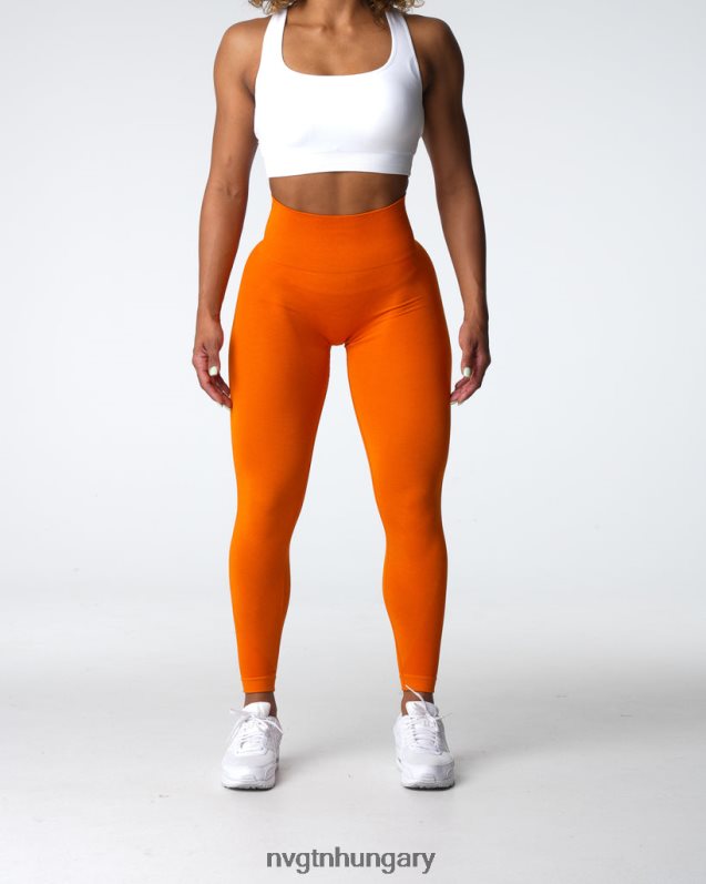 nők fitnesz B8T0BH489 NVGTN mandarin contour 2.0 varrat nélküli leggings