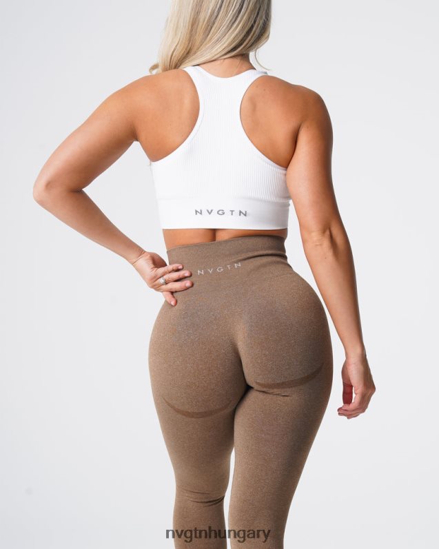 nők fitnesz B8T0BH510 NVGTN mohaachát kontúr varrat nélküli leggings