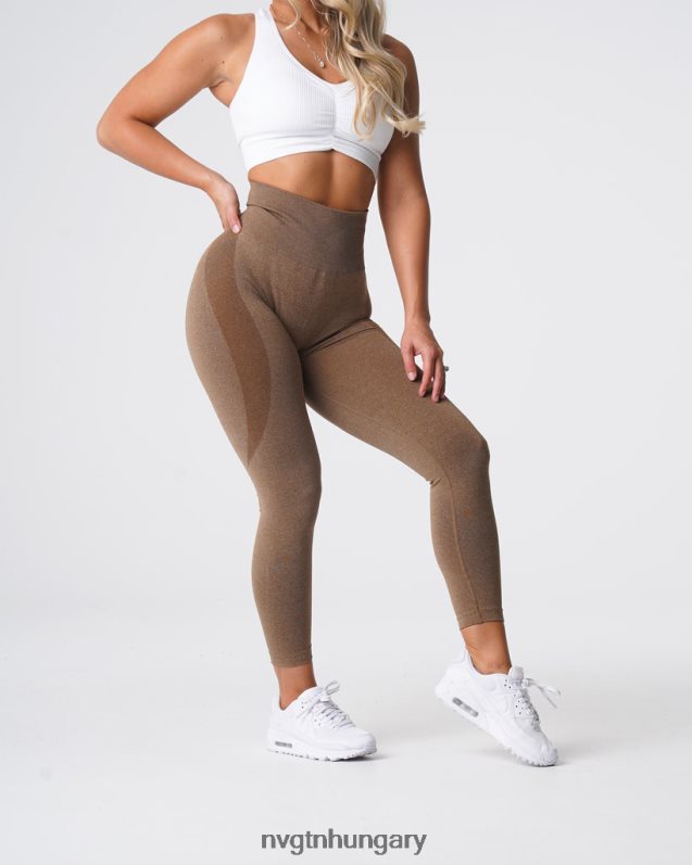 nők fitnesz B8T0BH510 NVGTN mohaachát kontúr varrat nélküli leggings