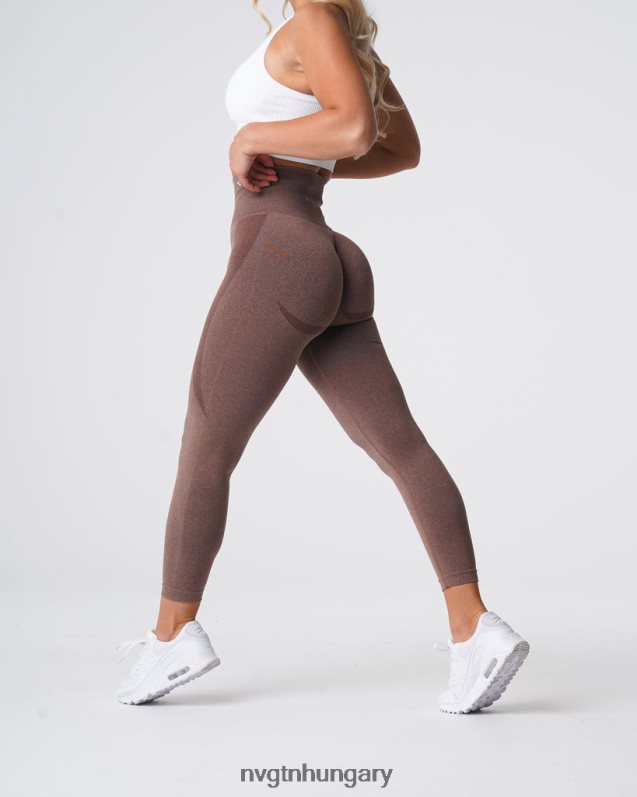 nők fitnesz B8T0BH511 NVGTN kakaó kontúr varrat nélküli leggings