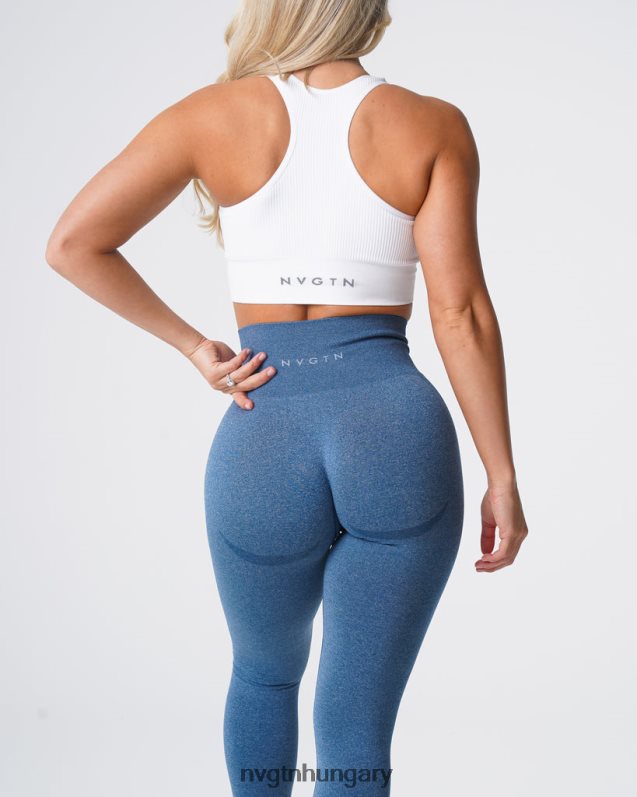 nők fitnesz B8T0BH527 NVGTN palakék kontúr varrat nélküli leggings