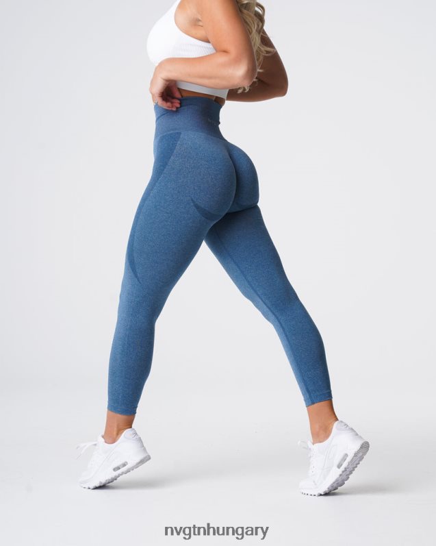 nők fitnesz B8T0BH527 NVGTN palakék kontúr varrat nélküli leggings