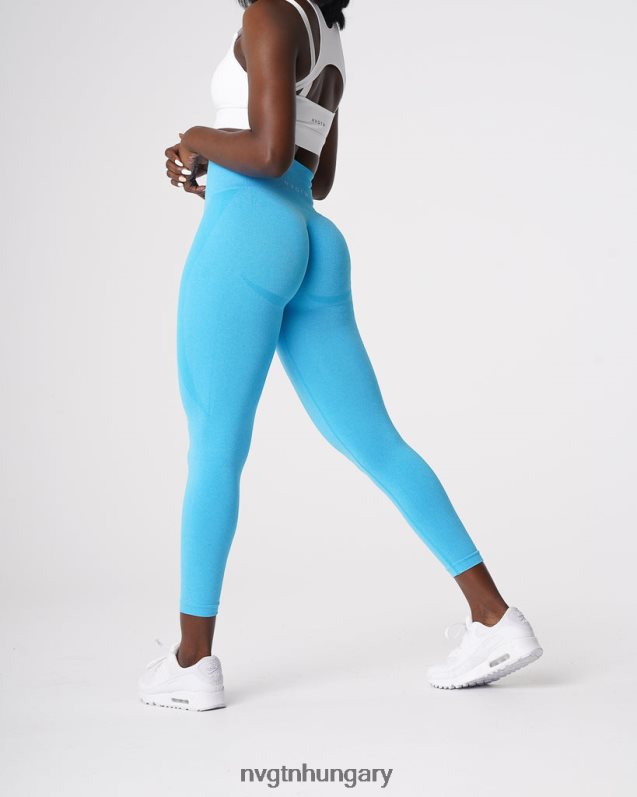 nők fitnesz B8T0BH530 NVGTN aqua kontúr varrat nélküli leggings