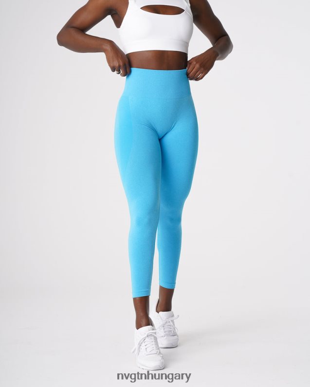 nők fitnesz B8T0BH530 NVGTN aqua kontúr varrat nélküli leggings