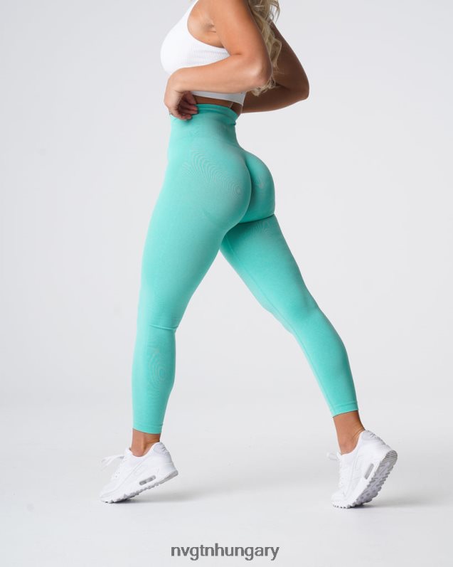 nők fitnesz B8T0BH531 NVGTN menta kontúr varrat nélküli leggings