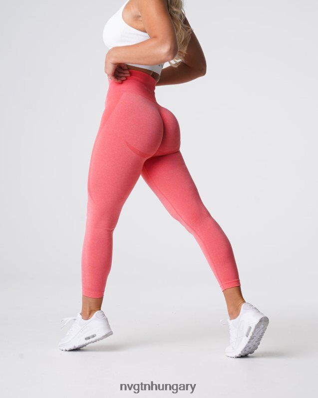 nők fitnesz B8T0BH533 NVGTN korall kontúr varrat nélküli leggings