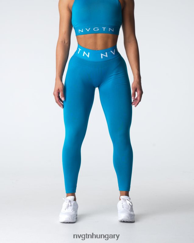 nők fitnesz B8T0BH544 NVGTN lagúna varrat nélküli sport leggings