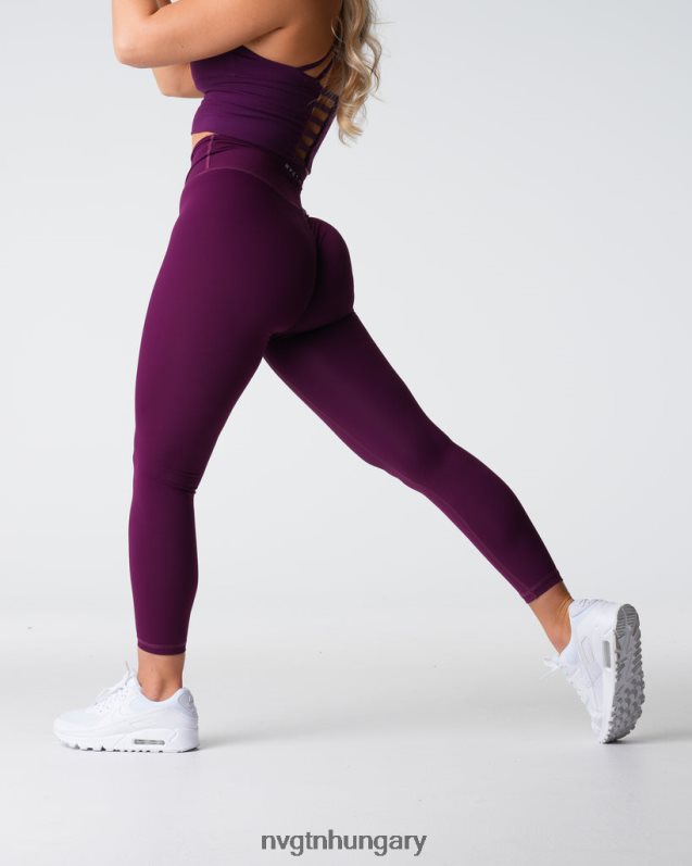 nők fitnesz B8T0BH547 NVGTN szilva signature 2.0 leggings