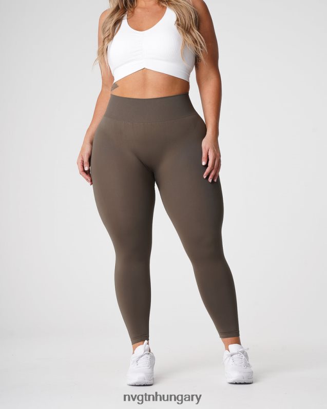 nők fitnesz B8T0BH557 NVGTN olajbogyó tömör varrat nélküli leggings
