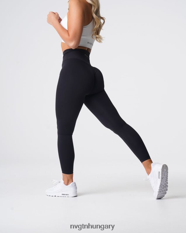 nők fitnesz B8T0BH564 NVGTN fekete signature 2.0 leggings