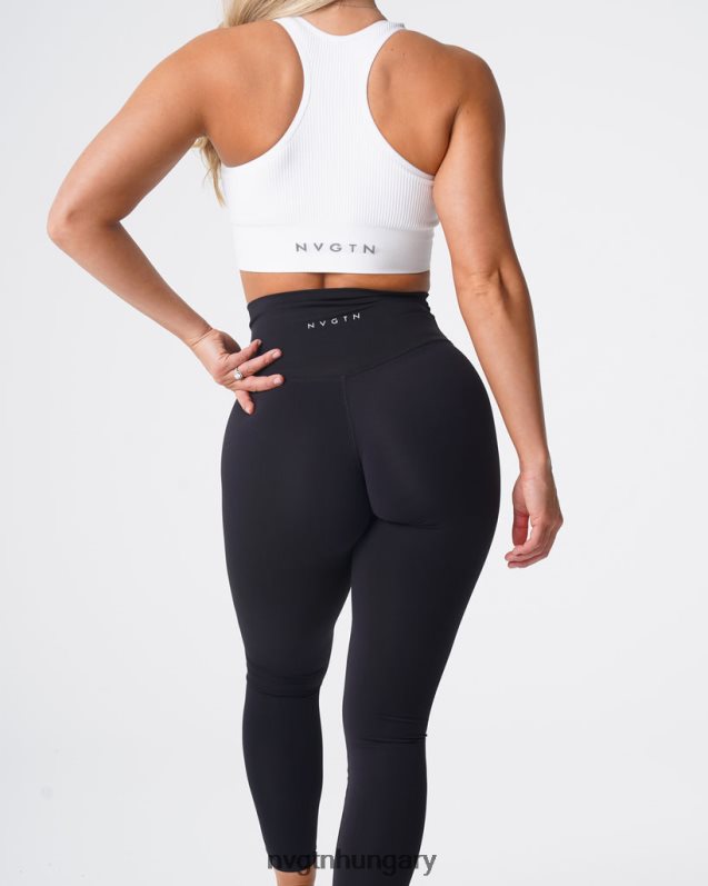 nők fitnesz B8T0BH564 NVGTN fekete signature 2.0 leggings