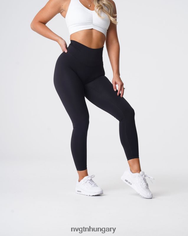 nők fitnesz B8T0BH564 NVGTN fekete signature 2.0 leggings