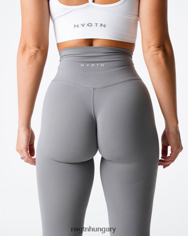 nők fitnesz B8T0BH566 NVGTN szürke signature 2.0 leggings