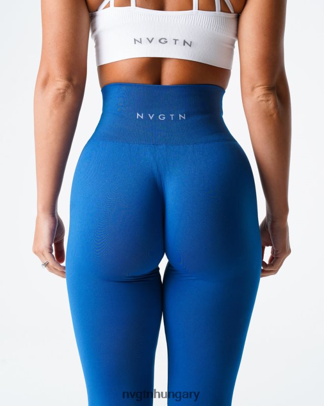 nők fitnesz B8T0BH571 NVGTN éjkék tömör varrat nélküli leggings