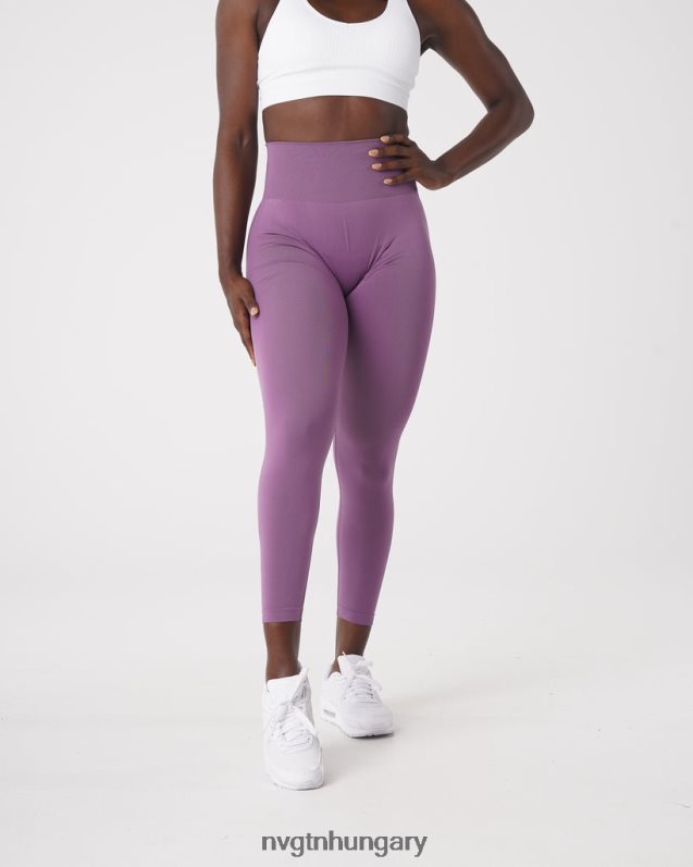 nők fitnesz B8T0BH577 NVGTN orchidea tömör varrat nélküli leggings