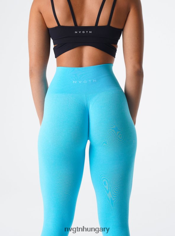 nők fitnesz B8T0BH594 NVGTN aqua nv varrat nélküli leggings