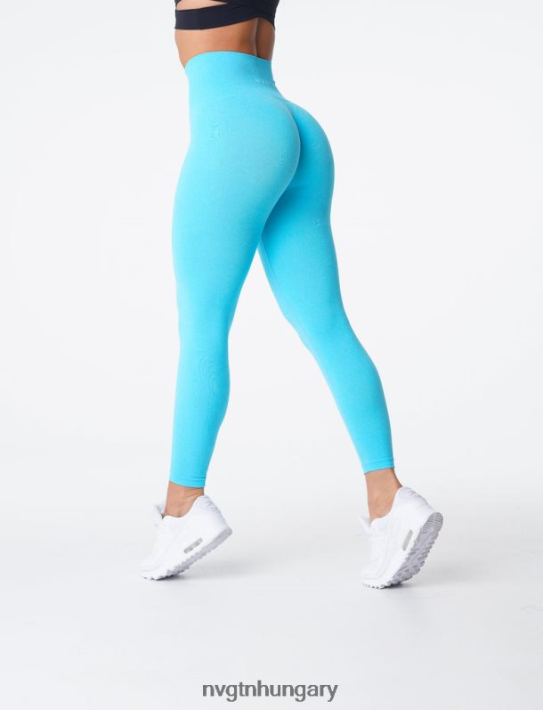 nők fitnesz B8T0BH594 NVGTN aqua nv varrat nélküli leggings