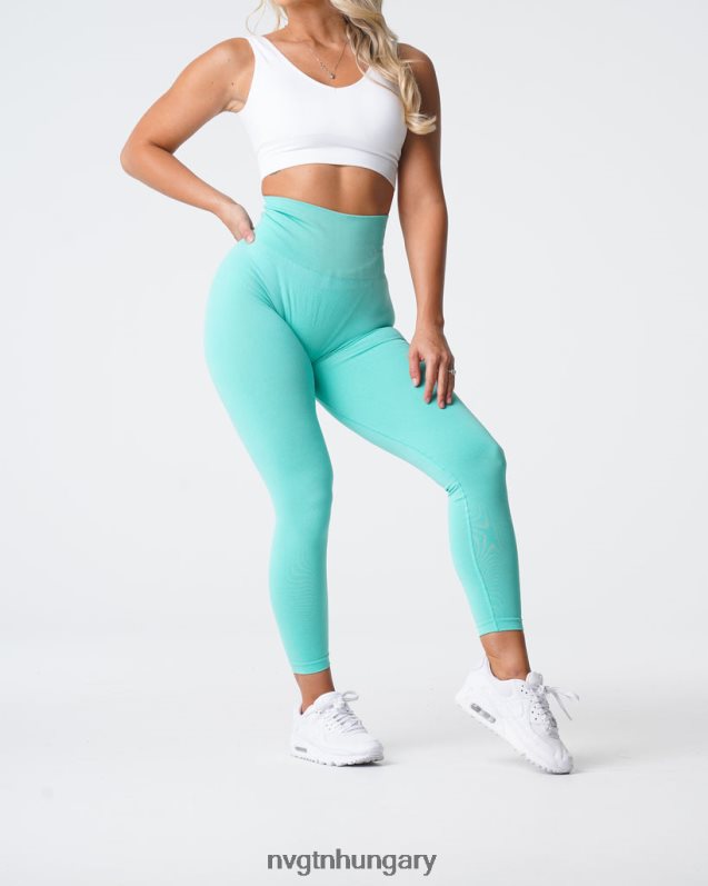 nők fitnesz B8T0BH595 NVGTN menta nv varrat nélküli leggings