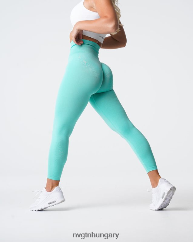 nők fitnesz B8T0BH595 NVGTN menta nv varrat nélküli leggings