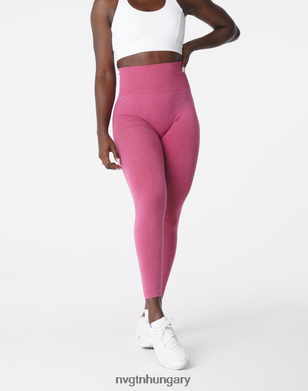 nők fitnesz B8T0BH607 NVGTN karmazsinvörös nv varrat nélküli leggings
