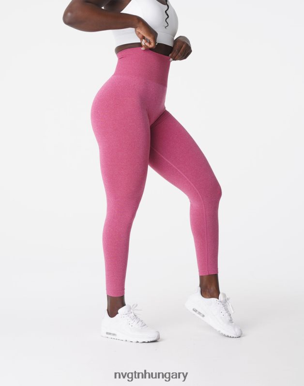 nők fitnesz B8T0BH607 NVGTN karmazsinvörös nv varrat nélküli leggings