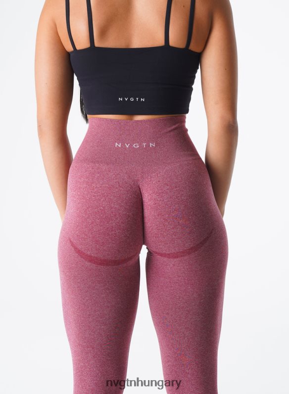 nők fitnesz B8T0BH620 NVGTN gesztenyebarna görbe varrat nélküli leggings