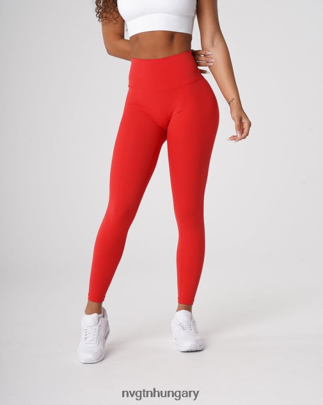 nők fitnesz B8T0BH652 NVGTN skarlátvörös signature 2.0 leggings