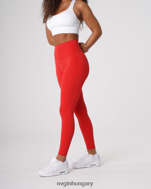 nők fitnesz B8T0BH652 NVGTN skarlátvörös signature 2.0 leggings