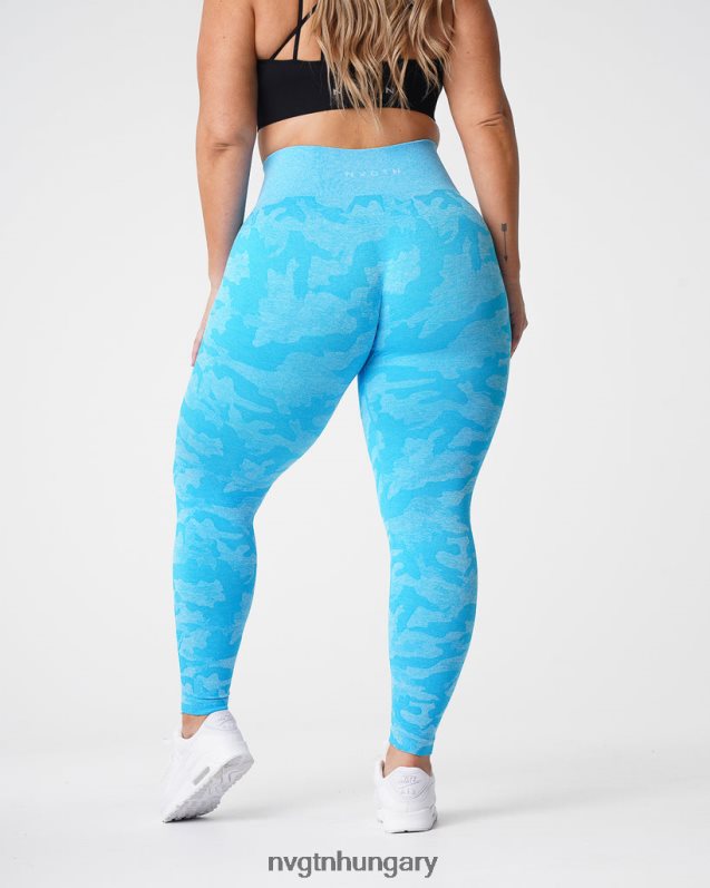 nők fitnesz B8T0BH666 NVGTN karibi Camo varrat nélküli leggings