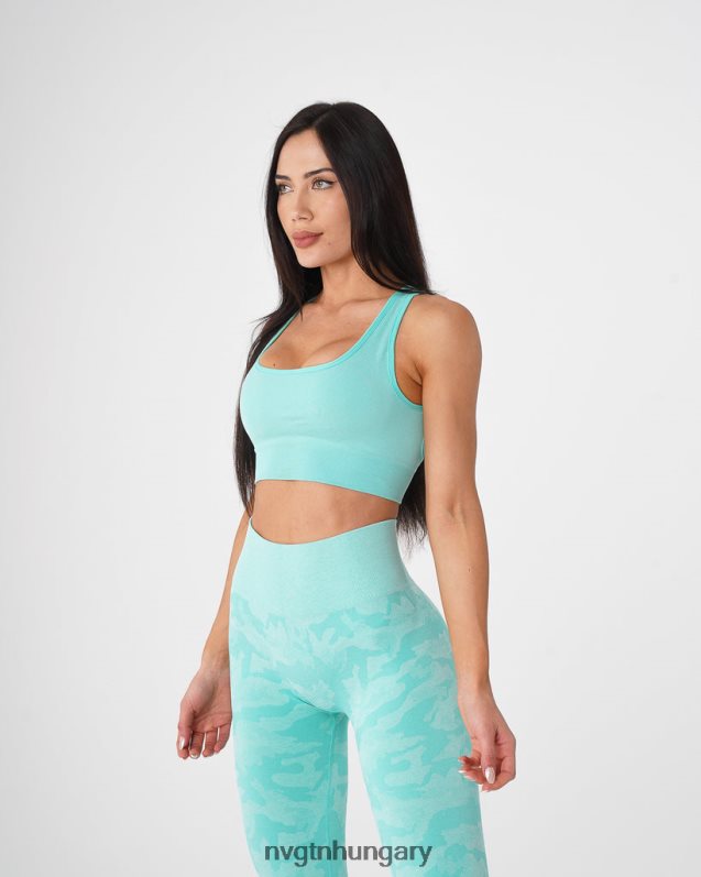 nők fitnesz B8T0BH110 NVGTN menta eclipse varrat nélküli melltartó