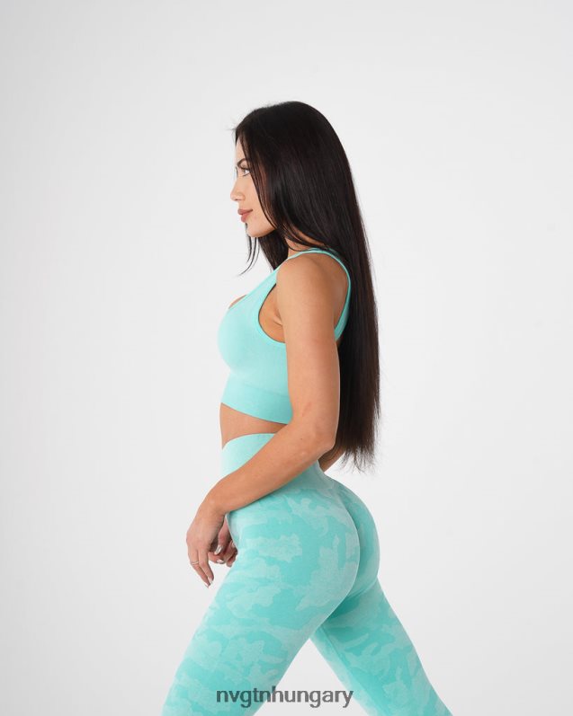 nők fitnesz B8T0BH110 NVGTN menta eclipse varrat nélküli melltartó