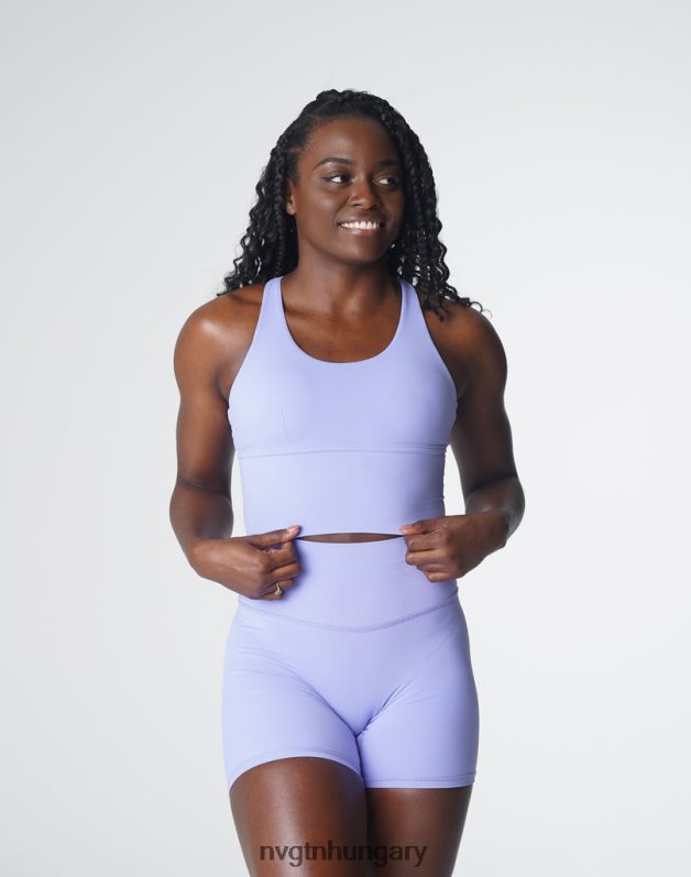 nők fitnesz B8T0BH120 NVGTN télizöld mátrix melltartó felső