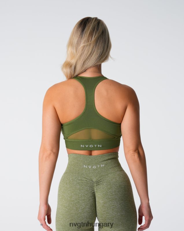 nők fitnesz B8T0BH130 NVGTN rét túlfeszültség varrat nélküli melltartó