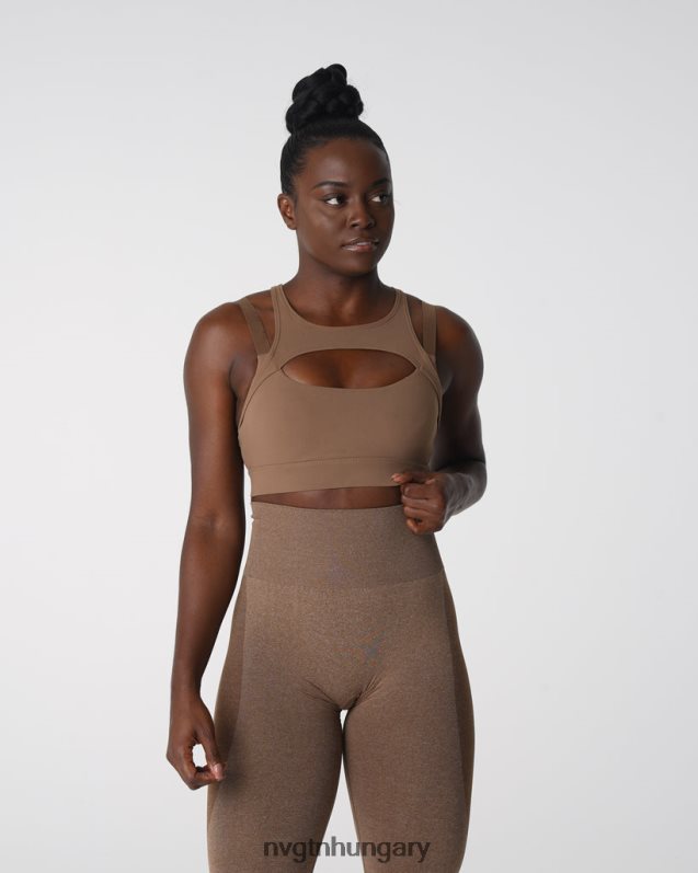 nők fitnesz B8T0BH152 NVGTN mohaachát csúcs melltartó