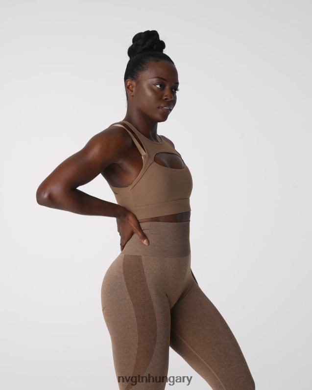 nők fitnesz B8T0BH152 NVGTN mohaachát csúcs melltartó