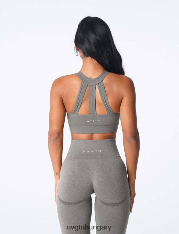nők fitnesz B8T0BH190 NVGTN khaki zöld trió melltartó