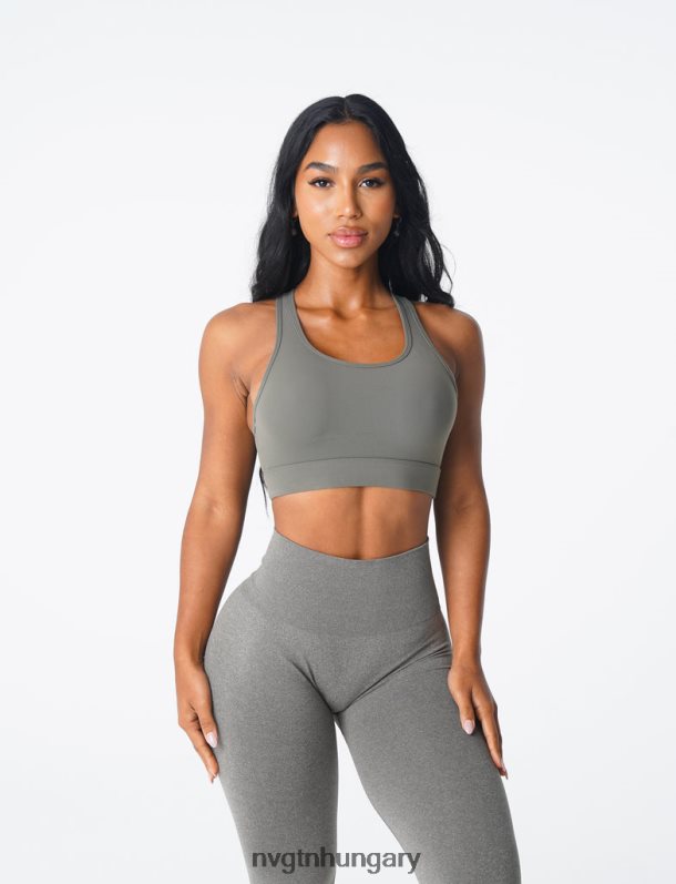 nők fitnesz B8T0BH190 NVGTN khaki zöld trió melltartó