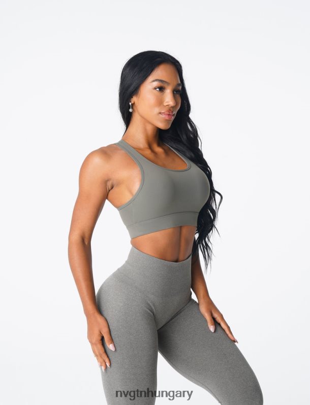 nők fitnesz B8T0BH190 NVGTN khaki zöld trió melltartó