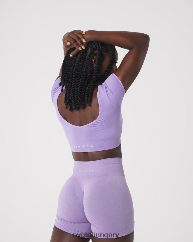 nők fitnesz B8T0BH206 NVGTN írisz derűs varrat nélküli melltartó