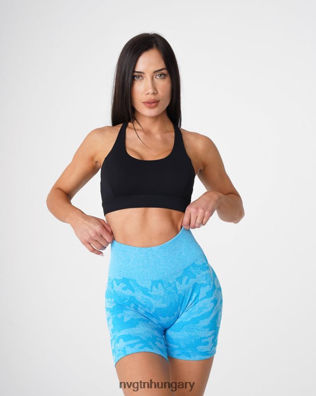 nők fitnesz B8T0BH50 NVGTN fekete felfedő melltartó