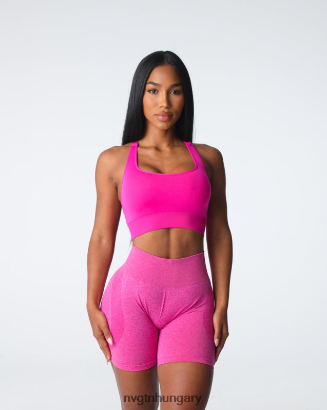 nők fitnesz B8T0BH7 NVGTN fukszia boldogulni varrat nélküli melltartó