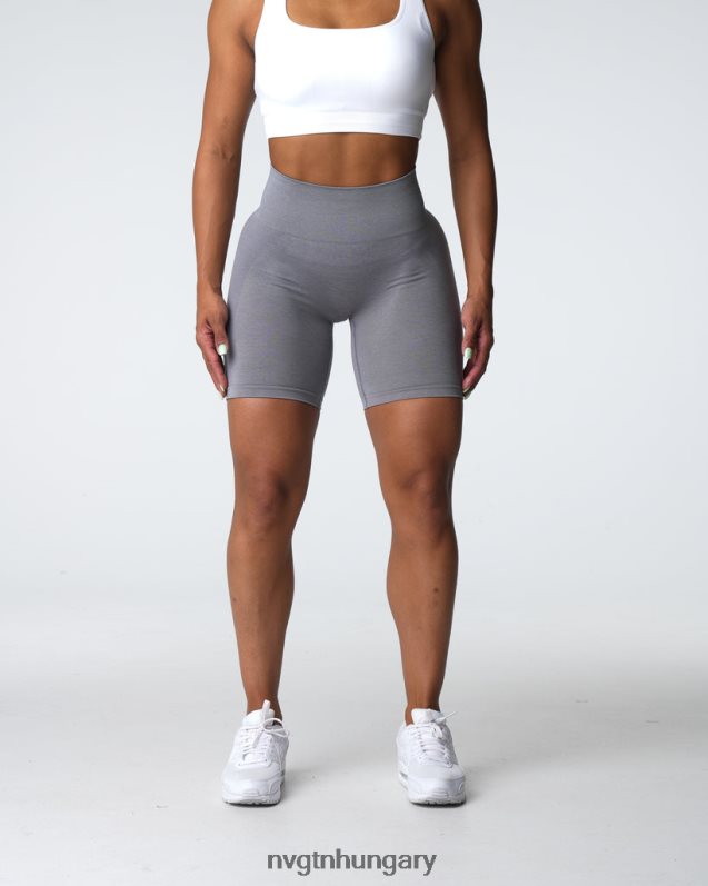 nők fitnesz B8T0BH317 NVGTN szürke contour 2.0 varrat nélküli rövidnadrág