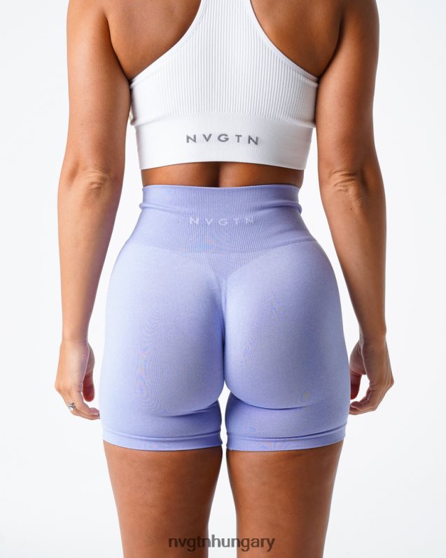 nők fitnesz B8T0BH391 NVGTN télizöld Pro varrat nélküli rövidnadrág