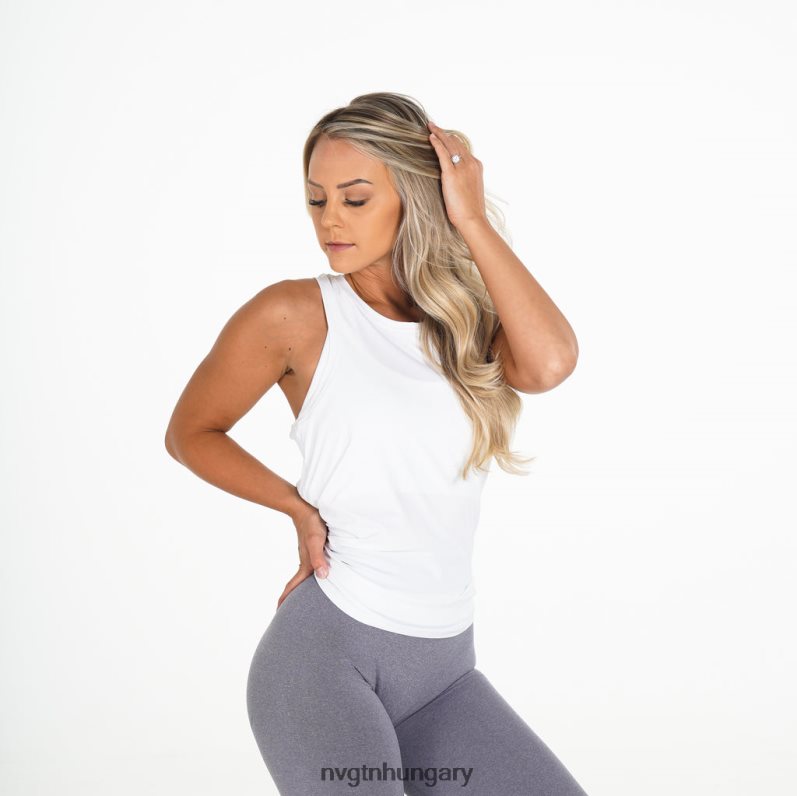 nők fitnesz B8T0BH268 NVGTN fehér aspire tank