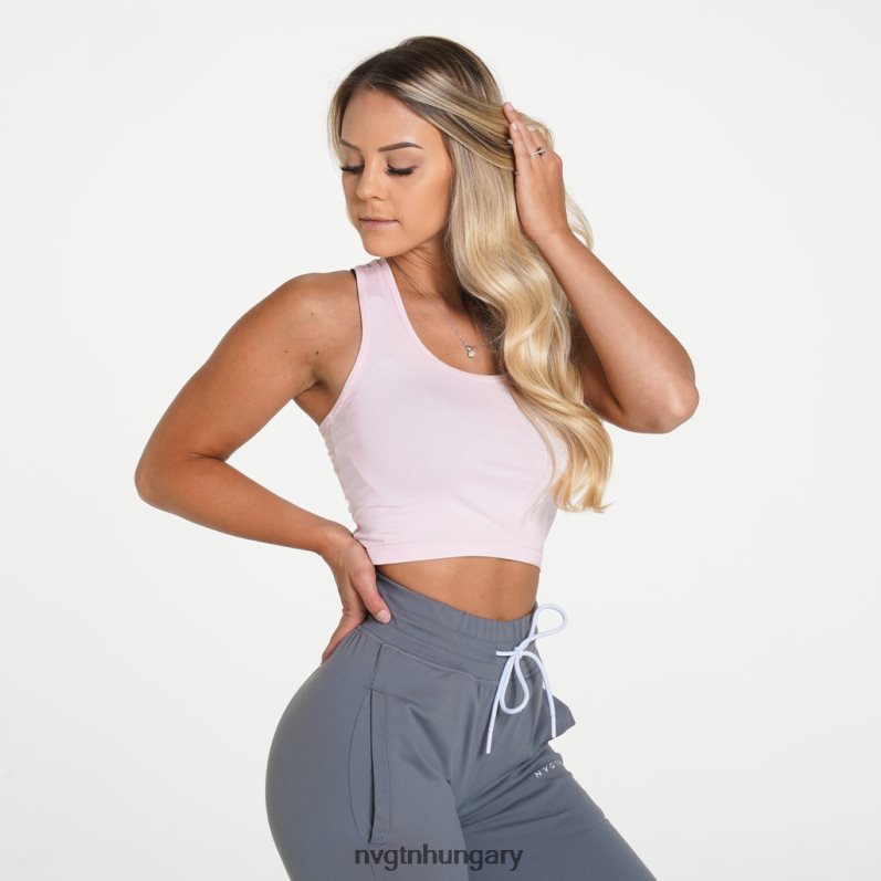 nők fitnesz B8T0BH296 NVGTN világos rózsaszín og tank